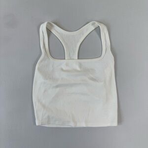 Cotton Cropped Tank Top